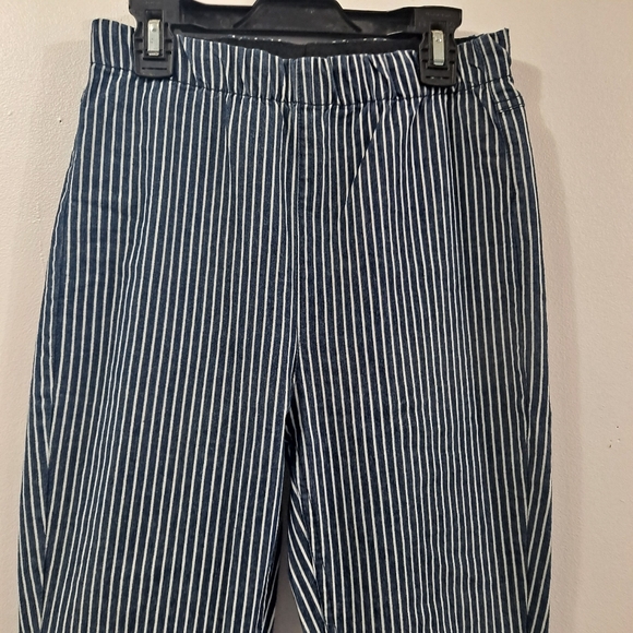 Hashttag in trend Flare Striped pants with an elastic waist Size small - Picture 4 of 16